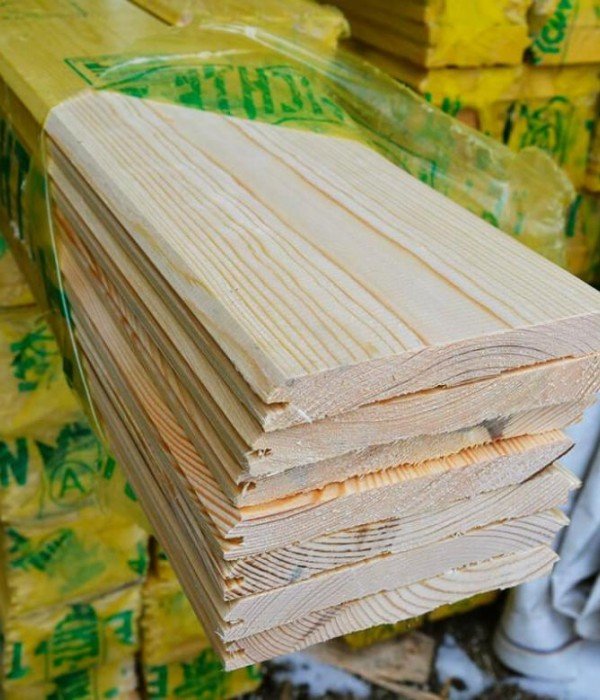 Имитация бруса из сосны Класс В 20x145x3000 мм